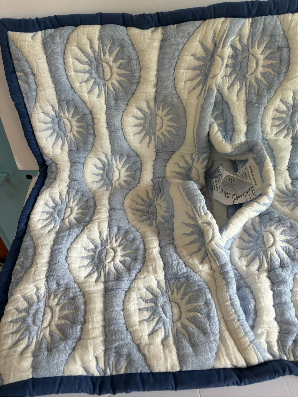 NWOT Anthropologie Nelly Icon Euro Sham